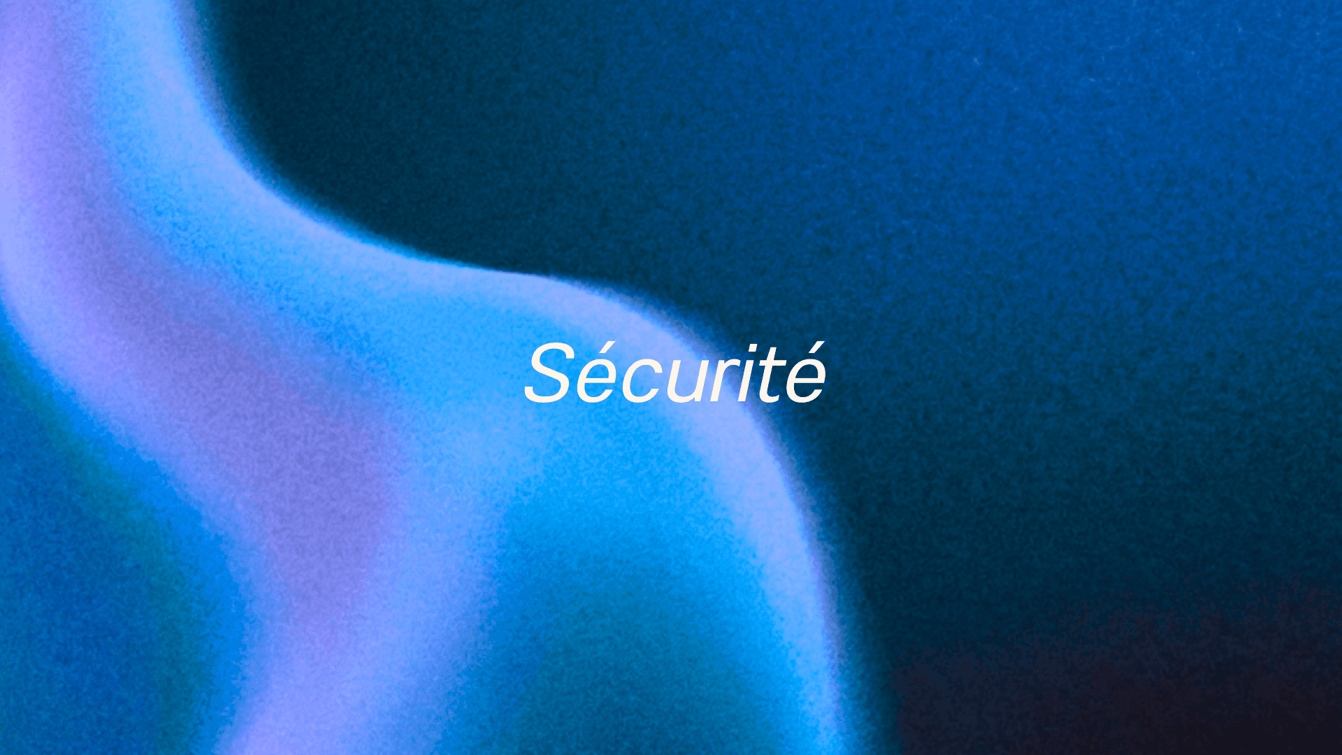 Sécurité, Éthique et Souveraineté